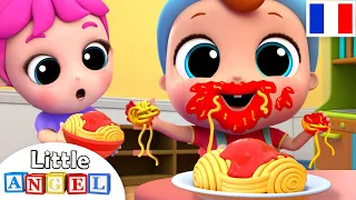 Bon Appétit Bébé Louis 🍝 Miam Miam! Comptines Little Angel Français