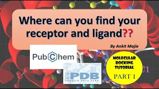 Downloading receptor and ligand for molecular docking || Molecular Docking tutorial || Part 1