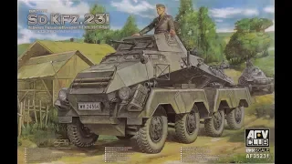1/35 AFV Club Sd.Kfz.231 Schwere Panzerspahwagen 8-Rad Kit# AF35231