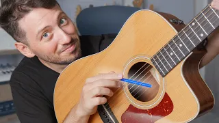 tocando la guitarra con una lapicera... (¡y otras técnicas increíbles!)