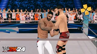 Montez Ford VS Austin Theory | WWE 2K24 PSP ANDROID GAMEPLAY