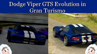 Dodge Viper GTS Evolution in Gran Turismo