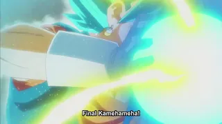 Vegito's FInal Kamehameha vs Merged Zamasu (Subbed)