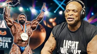 Ronnie Coleman REACTS to Current MR. OLYMPIA Hadi Choopan