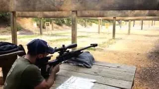 First shot with the Armalite AR50-A1!