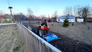 🇹🇩4k Romanian village life🏡| working outside in the garden