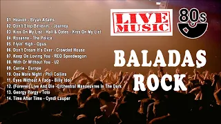 Grandes Éxitos De Los 80s En Inglés - Clasicos del Rock (1) Live Music