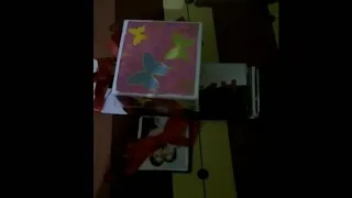 DIY Explosion birthday box made by me ll my very old video...