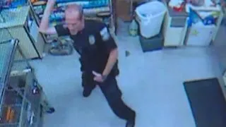 WATCH: Convenience store camera catches Utah cop 'Whip/Nae Nae-ing'