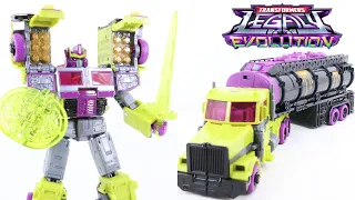 Transformers Legacy Evolution Leader Class G2 Universe Toxitron Review (4K)