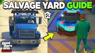 GTA 5 Online: EASY Ultimate Solo SALVAGE YARD Money Guide (2024)