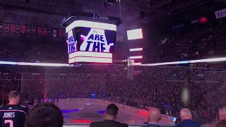 Columbus Blue Jackets: 2017-2018 Opening Night