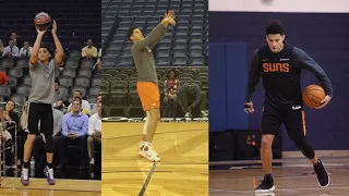 Want To Play Like Devin Booker? Watch Devin Booker FULL TRAINING/PRACTICE Routine(Shooting, Handles)