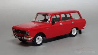 Москвич-2137 || Kultowe Auta PRL-u №187 - Автолегенды Польши || Масштабные модели автомобилей СССР