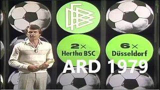 ARD 23.06.1979 - Sportschau mit Vor- und Nachberichten zum Finale des DFB-Pokals