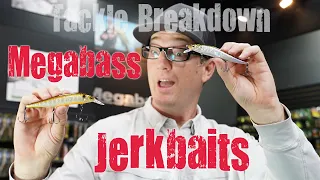 Breaking Down Every Single Megabass Jerkbait! (All 16 Jerkbaits!)