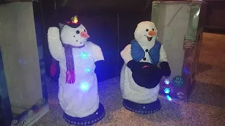 Day 23 - Spinning Snowflake Snowman / Mr. Snow Duet