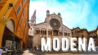 Modena, Italy 🇮🇹 - Virtual Walking Tour City - Summer 2022 - 4K 60FPS ASMR