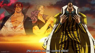 Kizaru Revela por qué no Tiene Coraje de Enfrentarse a Shanks y Benn Beckman - One Piece