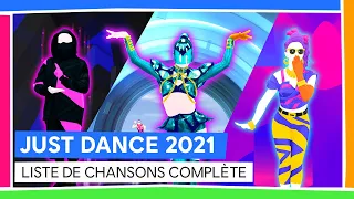 JUST DANCE 2021 - LISTE DE CHANSONS COMPLÈTE