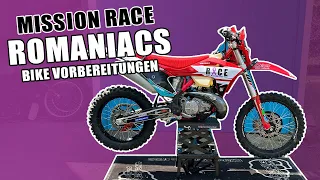 Mission RACE: Bike-Vorbereitung für die Red Bull Romaniacs, welche Teile stecken in den Motorrädern?