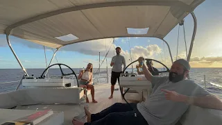 Crossing the Atlantic from Antigua to Palma on an Oyster 885
