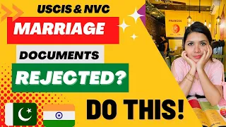 Why NVC Rejects Marriage Documents | Urdu/Hindi | CR-1 I-130 | Spouse Visa
