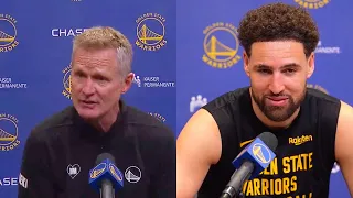 Steve Kerr explains why Klay needs to come off the bench