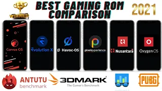 Best Gaming Rom in 2022 | Gaming Rom | Corvus OS vs Evolution X Havoc Nusantara vs Pixel Experience