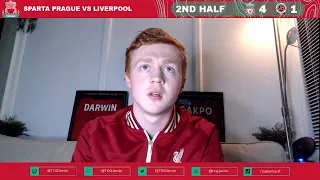 SPARTA PRAGUE 1-5 LIVERPOOL! Full fan reaction!