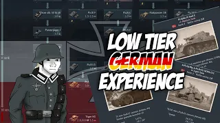 Low Tier German Experience