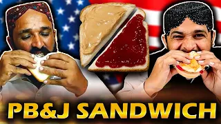 Tribal People Try Peanut butter and jelly sandwich For The First Time