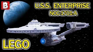 LEGO U.S.S. Enterprise NCC-1701-A Star Trek Custom UCS Build