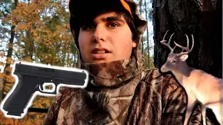 I MISSED WITH MY GLOCK! | HUNTER HARASSMENT!