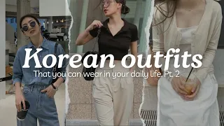 Korean outfit ideas Pt. 2 | daily wear | @Lolainspo_  #fashion #korea