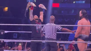 Roman Reigns vs Drew McIntyre - WWE Undisputed Universal Championship FULL MATCH