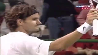 Doha 2005 Roger Federer - Greg Rusedski