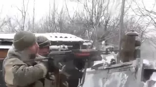 Война на Украине Дебальцево  Уличный бой  War in Ukraine