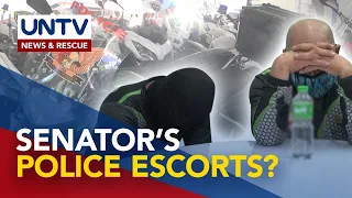 PNP-HPG apprehends two motorcycle escorts of Sen. Francis Tolentino in Parañaque City