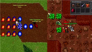 Old Tibia - MS 50 Pking on Inferna GOOD LOOT (2006 7.6)