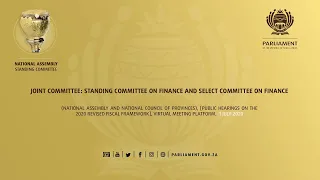 Joint Committee: Standing Committee on Finance and Select Committee on Finance, 01 July 2020