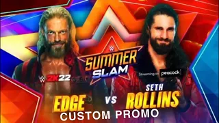 Edge vs Seth Rollins - WWE SUMMERSLAM 2021 CUSTOM PROMO