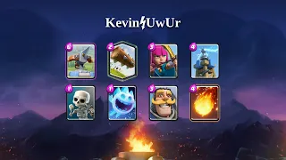 Kevin⚡UwUr | X-Bow deck gameplay [TOP 200] | January 2021