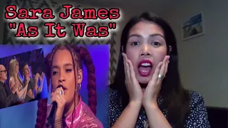 Sara James Sings "As It Was" by Harry Styles | REACTION