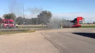 1970 Chevelle SS fire in Brandon, MB