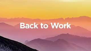 Back to Work 2023 ☕ Chillout Mix