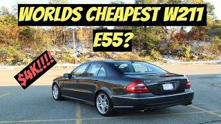 We bought a 200k+ miles w211 2004 Mercedes Benz E55 AMG