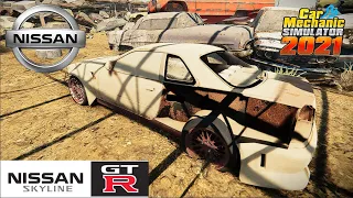 Paul Walker Nissan Skyline GT R  (R34) Restoration : Car Mechanic Simulator 2021