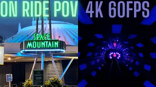Space Mountain On Ride POV 2023 - Walt Disney World Magic Kingdom Orlando Florida