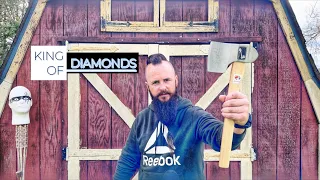 WATL King of Diamonds! First Impressions! Specs & Throwing #axethrowing #axe #tools #review #skills